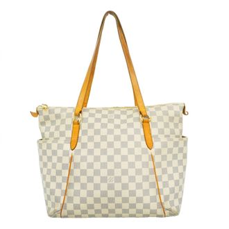 Louis Vuitton White Tote Bag (Pre-Owned)