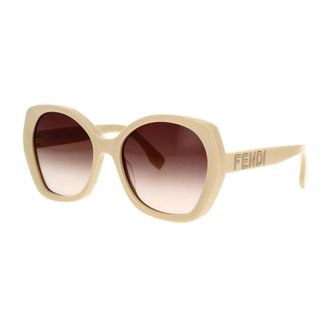 Fendi Butterfly Style Sunglasses with Iconic Logo