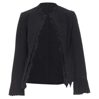 Comme Des Gar&ccedil;ons Comme Des Garcons lace mousseline cropped jacket