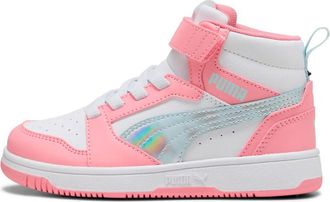 Puma Rebound V6 Mid Space Belle AC+ PS Trainers UK 10 White