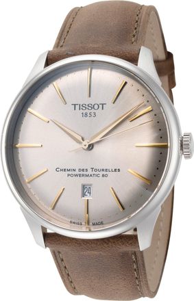 Tissot Mens Chemin des Tourelles 42mm Watch T1394071626100