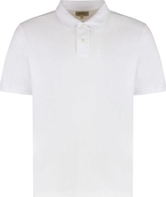 Woolrich Klassieke Amerikaanse Polo - Heren - Polos - Wit - S - Katoen - Tops