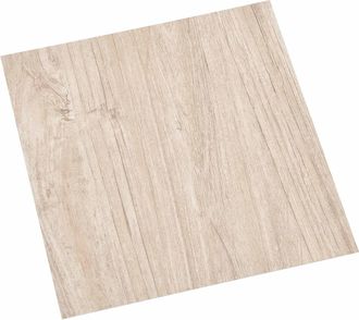 vidaXL Tablones De Suelo Autoadhesivos Marr&oacute;n Claro Y 30,5 X 30,5 Cm Vidaxl