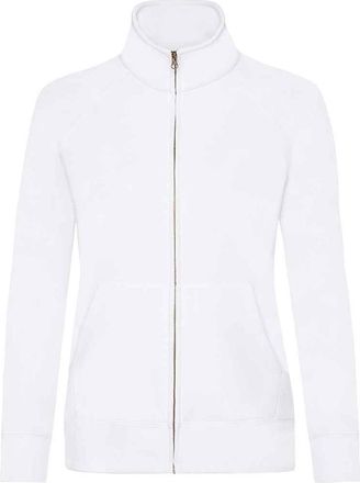 Fruit Of The Loom Fruit of the Loom Dames/Dames Lady Fit Sweatjack (Wit)