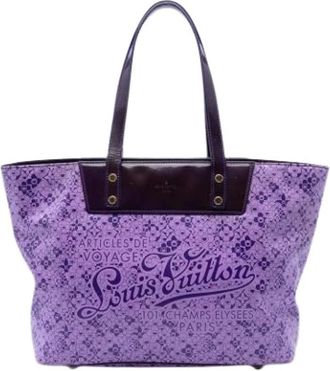 Louis Vuitton Pre-owned Tote Bags, female, Purple, Size: ONE SIZE Pre-owned The Cosmic Blossom PM