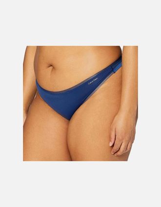 Calvin Klein Womens Nylon Blend Thong, Capsize - Size: 12