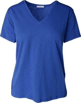 Anonym Apparel Womens V-Neck Jersey Tee In Abysse