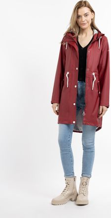 Dreimaster Dreimaster Mackintosh Dames donkerrood