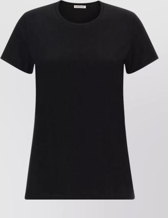 Moncler cotton crew neck short sleeve t-shirt