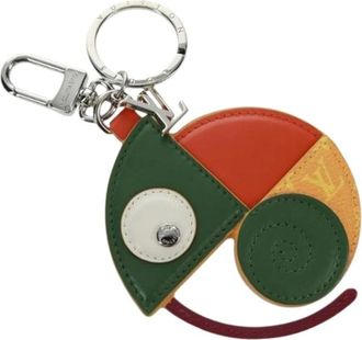 Louis Vuitton Pre-owned Accessories, female, Multicolor, Size: ONE SIZE Pre-owned Canvas Key-Holder
