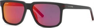 Plein Sport Mens SSP037 59 59L46P Sunglasses - Grey - One Size