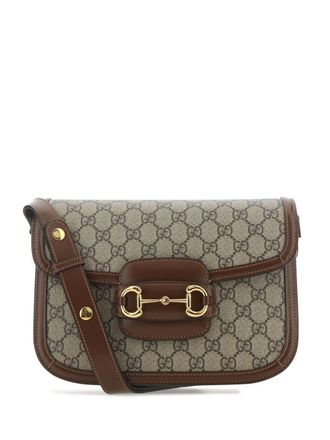 Gucci 1955 Horsebit shoulder bag - Neutrals