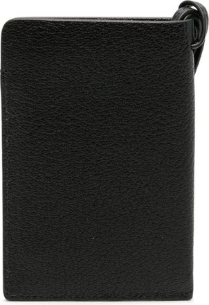 Tom Ford Accessoires, Heren, Zwart, ONE Size, Leer, Kaarthouder met band