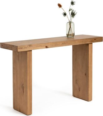 La Redoute Interieurs Console in massief dennenhout, Malu