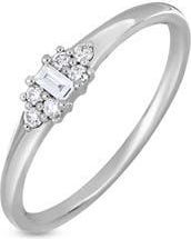 Bony Levy Dainty Diamond Cluster Ring in 18K White Gold at Nordstrom Rack, Size 6.5