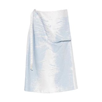Diesel Dames, Rokken, Blauw, Maat: W28 Zijde