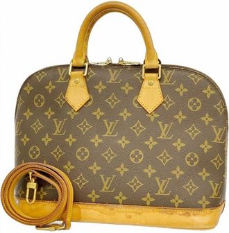 Louis Vuitton Pre-owned Handbags, female, Brown, Size: ONE SIZE Pre-owned Designer Top Handle Bag