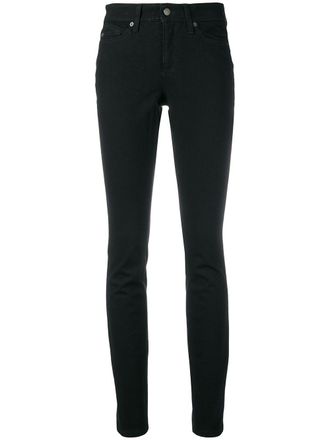 Cambio Slim-fit broek - Zwart