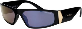 Jimmy Choo London Stijlvolle zonnebril met stijl 0Jc 6001U - Dames - Zonnebrillen - Zwart - 58 MM - Accessoires