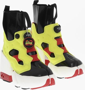 Maison Margiela MM22 X REEBOK Stivaletti Tabi Pull On con Dettaglio Gonfiabile 10cm Maison Margiela