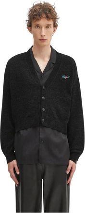 A Bathing Ape C&aacute;rdigan Corto Bordado - Knitwear - Hombre - Negro - ONE SIZE