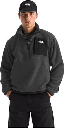 The North Face Yumiori Peak 1/2 Zip Jacket Mens Jacket Asphalt Grey/TNF Black : 2XL, Polyester