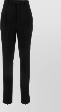 Ami virgin wool slim-fit trousers