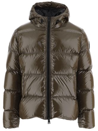 Herno Quilted Down Jacket With Adjustable Hood And Elasticated Hems