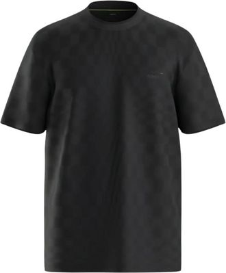 HUGO BOSS T-shirt - Heren - T-shirts - Zwart - L - Katoen - Tops
