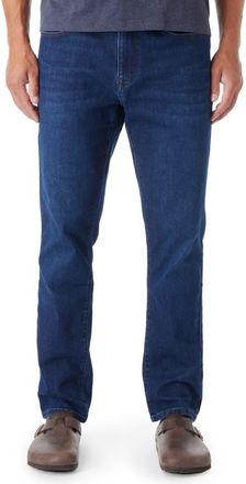 Fair Harbor Driftwood Straight Leg Jeans in Deep Sea Wash at Nordstrom, Size 30