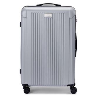 Andrew Marc Lotus Upright Suitcase in Silver at Nordstrom