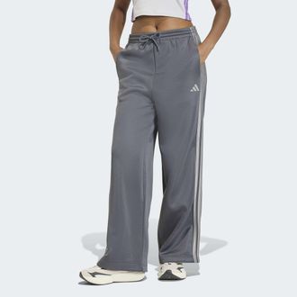 adidas Sporthose ADIDAS SPORTSWEAR W STADIUM TP, Damen, Gr. XXL, N-Gr, grau six, ch solid grau, Obermaterial: 67% Polyester, 33% Baumwolle, Hosen Sporthose