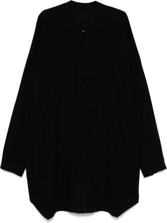 Rick Owens Faun shirt - men - Organic Cotton - 52 - Black