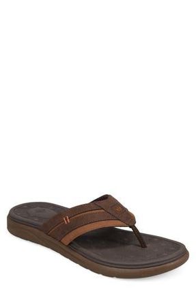 Dockers Cliff Flip Flop in Dark Brown at Nordstrom Rack, Size 12