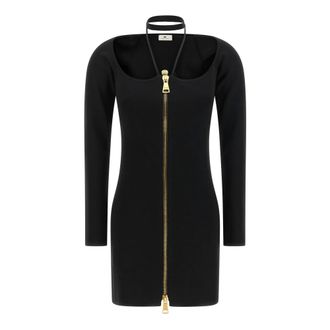 Elisabetta Franchi Dames, Jurken, Zwart, Maat: XS