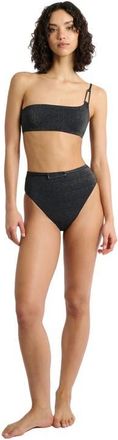 Onia Shimmer Alaia Bikini Top in Black at Nordstrom, Size X-Small