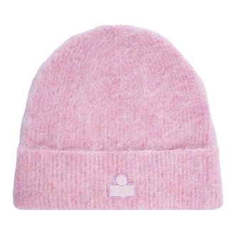 Isabel Marant Peeta Beanie - Dames - Hoeden - Roze - ONE Size - Accessoires