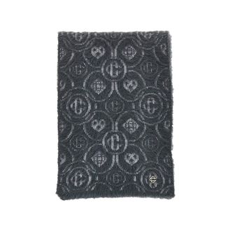 Casablanca Fluffy Monogram scarf Man One Size