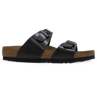 Birkenstock Sydney BS Birko-Flor Unisex Comfort Sandals - Graceful Licorice - Size:UK 7.5