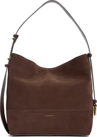 Rag & Bone Clinton Bucket Bag in Chocolate at Nordstrom Rack