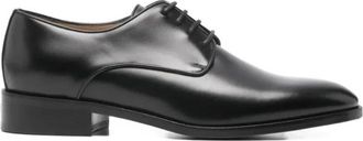 Valentino Garavani Oxford Schoenen - Heren - Nette schoenen - Zwart - 40 EU - Leer - Schoenen