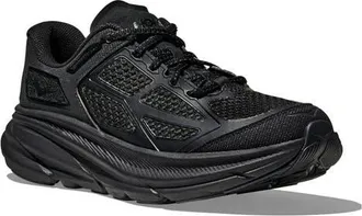 Hoka One One Clifton One9 Sneaker in Black/carbon Black at Nordstrom, Size 11.5