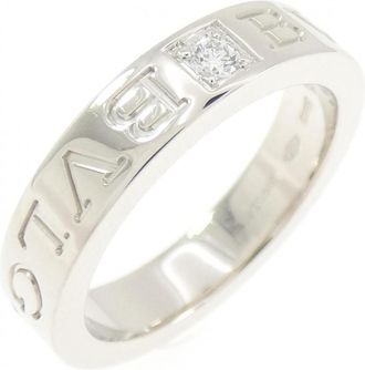 Bulgari White Gold (18K) Band Ring (Pre-Owned)