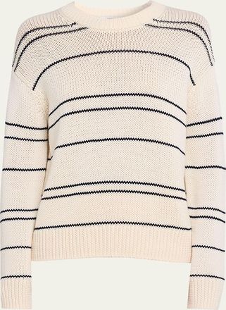 Vince Stripe Crewneck Sweater