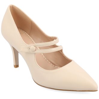 Journee Collection Collection Womens Sidney Narrow Width Pump
