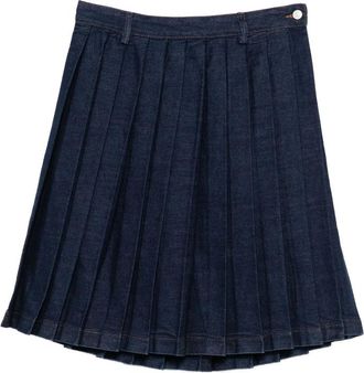 7 For All Mankind Pleated Skirt