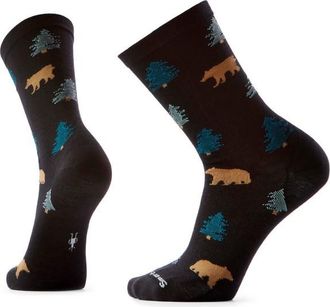 Smartwool Everyday Through The Trees Crew Multifunktionssocken - Unisex | schwarz