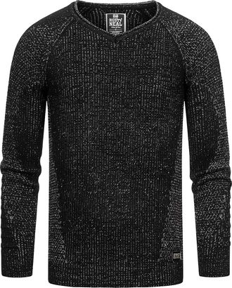 Rusty Neal Chunky Slim Fit V-Hals Trui