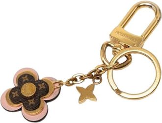 Louis Vuitton Pre-owned Canvas Key Holder - Dames - Vintage Accessoires - Bruin - ONE Size - Vintage