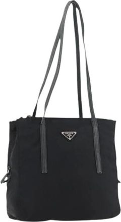 Prada Pre-owned Vintage Tote Bag - Pre-owned - Mujer - Negro - ONE SIZE